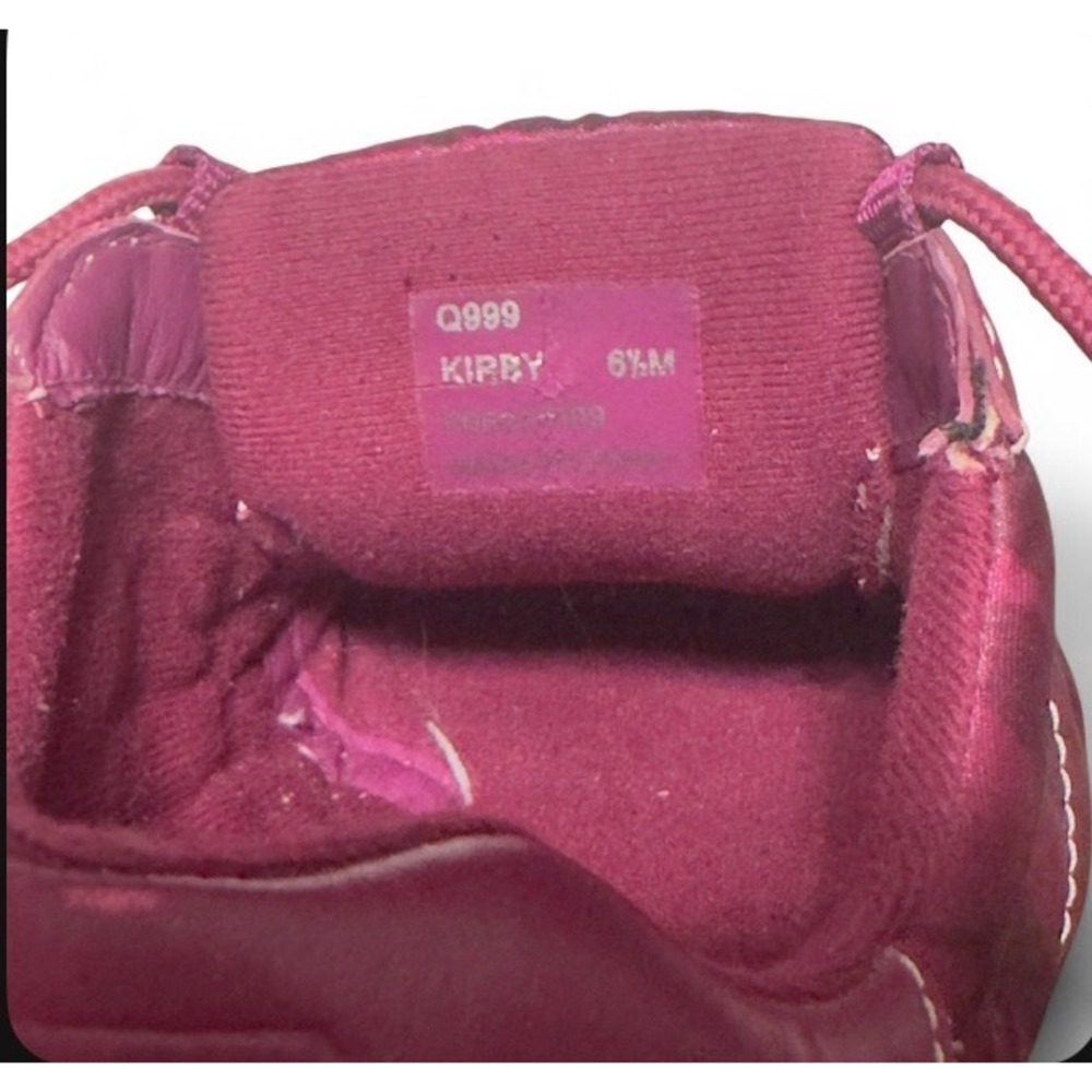 Coach Kirby Magenta Purple Signature C Monogram Sneakers Q999 Womens 6.5M - Picture 6 of 7